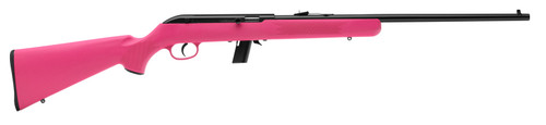 SAVAGE 64 F PINK 22LR 21 SYNTHETIC 10RD