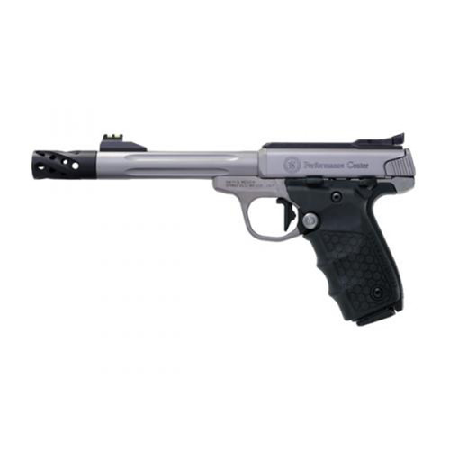 S&W PC SW22 22LR VICTORY TARGET 6 FLTD STAINLESS MB