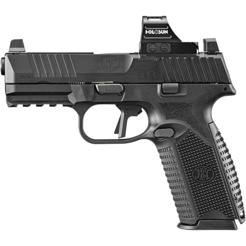 FN 509 MIDSIZE MRD HANDGUN 9MM LUGER 17RD MAGAZINES 2 4" BARREL BLACK