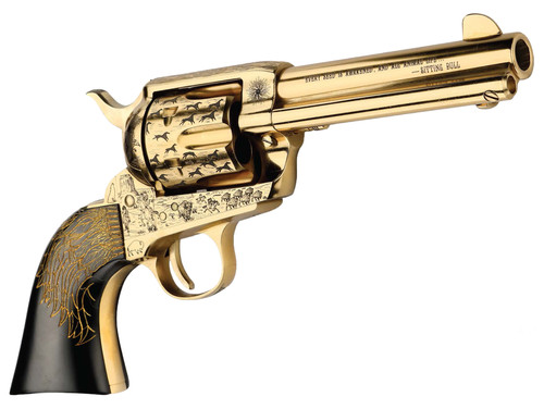 PIETTA KEEPER OF PLAINS 45LC 4.75 GOLD ENGRAV
