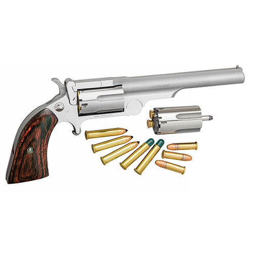 NAA RANGER II 22LR 22MAG 4 STAINLESS BREAKTOP FULL RIB