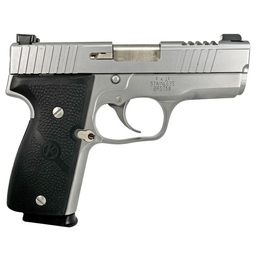 KAHR ARMS K9 LIMITED EDITION CUT OUT STAINLESS STEEL SLIDE HANDGUN 9MM
