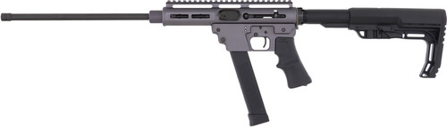 TNW FIREARMS AERO SURVIVAL RIFLE LTE 9MM 16" THREADED BARREL 33RD AERO GREY