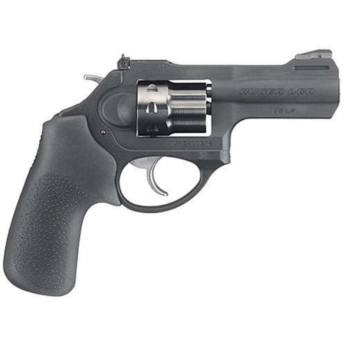 RUGER LCRX 22LR 3 FULL LUG AS HOGUE TAMER GRIP