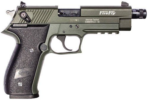 AMERICAN TACTICAL GSG FIREFLY 22LR 4.9 GREEN THREADED 13RD