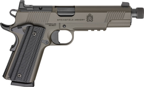 SPRINGFIELD 1911 OPERATOR AOS 45ACP 5.75 OD GREEN