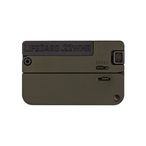 LIFECARD 22MAG BLACK/OD GREEN22 Magnum