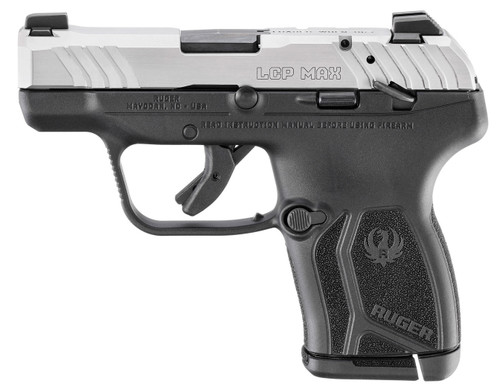 RUGER LCP MAX 380ACP BLACK STAINLESS MS CHAMBER INDICATOR