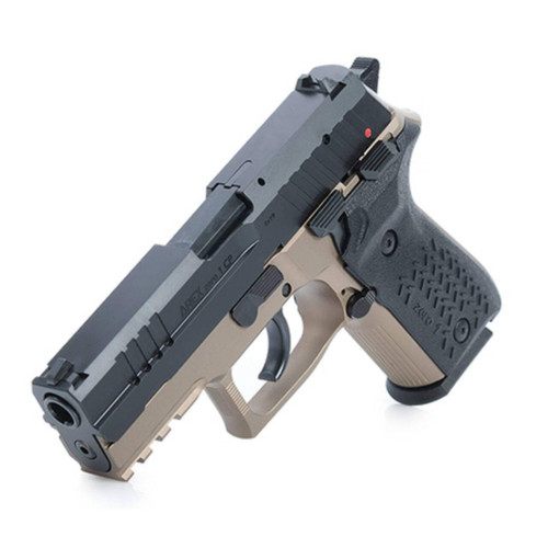 GLOBAL ORDNANCE AREX ZERO 1 COMPACT HANDGUN 9MM LUGER 15RD MAGAZINES 2