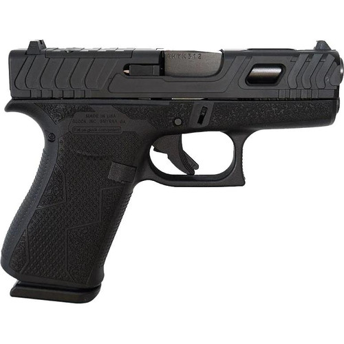 GLOCK 43X "KAVORKA" BLACK HANDGUN 9MM LUGER 10RD MAGAZINES 2 3.4" BARREL