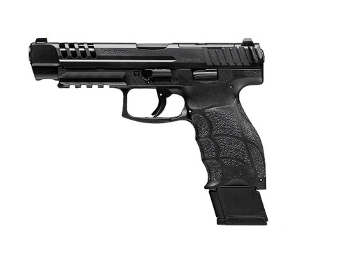HK VP9L 9MM BLACK 5" 15+1 NIGHT SIGHTS OPTIC READY
