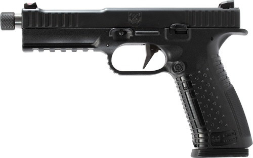 AMERICAN PRECISION STRIKE ONE MARK II 9MM 5.5" THREADED BARREL 17RD BLACK