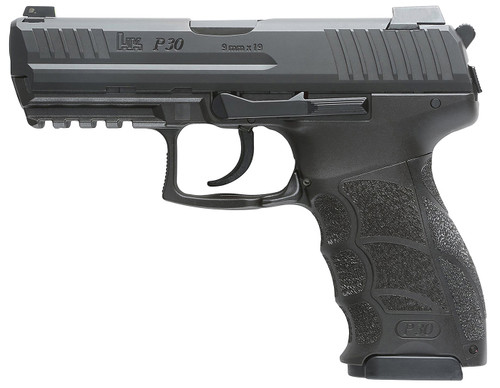 HK P30 V3 DASA 9MM 3.85 BLACK 17/20RD