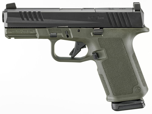 RUGER RXM 9MM 4 OD GREEN 15RD