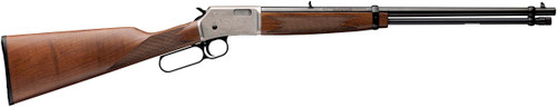 BROWNING BL-22 GRADE II 22LR SATIN NICKEL CHECKERED