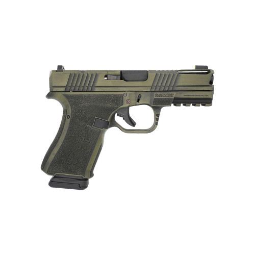 BLACK RAIN FRONTLINE+ HANDGUN 9MM LUGER 15RD MAGAZINE 3.75" BARREL BAZOOKA