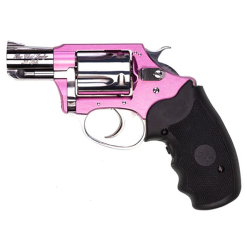 CHARTER ARMS CHIC LADY 38SPL PINK STAINLESS LASER GRIPS 5RD