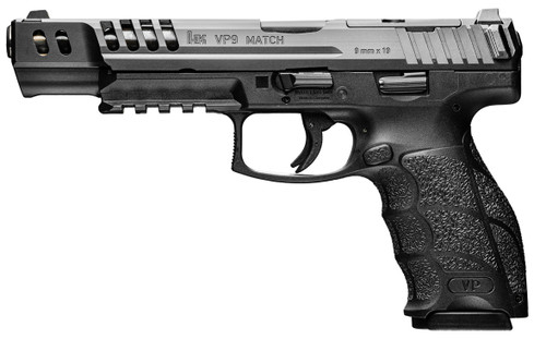 HK VP9-B MATCH OPTIC READY 9MM 5.51 PUSH BUTTON 4 15RD
