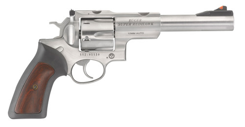 RUGER SUPER REDHAWK 10MM STAINLESS 7.5" AS