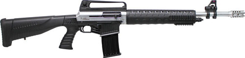 IVER JOHNSON STRYKER 12GA 3" 20" 5RD NICKEL BLACK