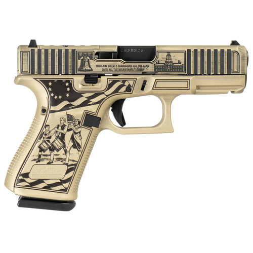 GLOCK V-SERIES MODEL 19 SPIRIT OF '76 OPTIC READY HANDGUN 9MM LUGER 15RD