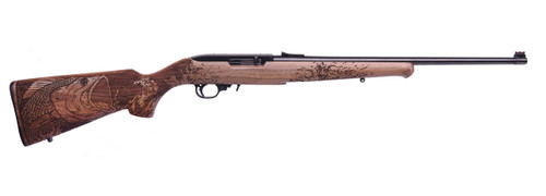 RUGER 10/22 BASS 22LR BL/WD 18.5"