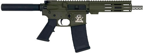 GLFA AR15 PISTOL 223 WYLDE 7.5" STAINLESS BBL OD GREEN