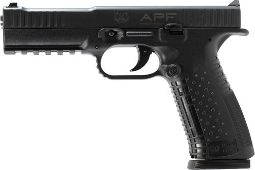 AMERICAN PRECISION STRIKE ONE 9MM 5" BARREL 3-DOT SIGHT 2 17RD MAGS BLACK