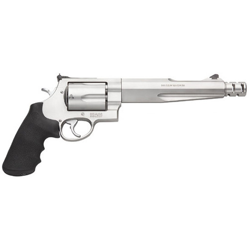 S&W PC 500 500SW 7.5 STAINLESS MB AS HOGUE GRIP 5RD