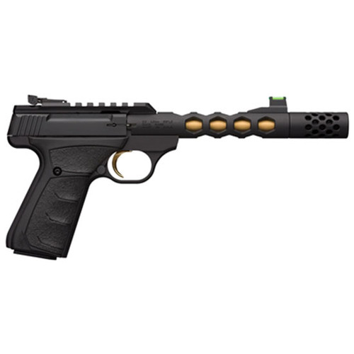 BROWNING BUCK MARK PLUS VIS BLK/GOLD 22LR 5.8 SR