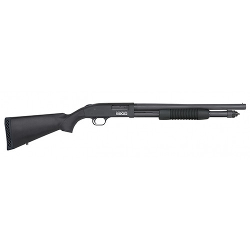 MOSSBERG 590S TACTICAL 12GA 18.5 9RD OPTICS READY
