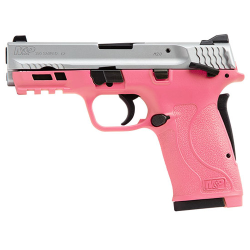 S&W M&P380 SHIELD EZ PINK SATIN SILVER 380ACP 3.6
