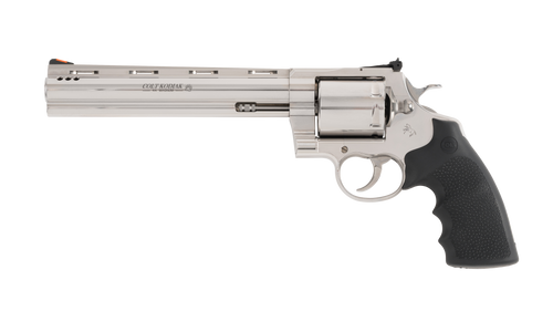 COLT KODIAK 44MAG 8 STAINLESS UNFLUTED RUBBER GRIP