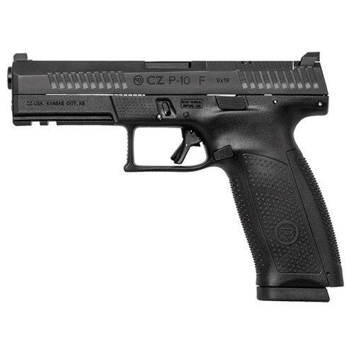 CZ P-10 F OPTIC READY 9MM 4.5 BLACK 10RD