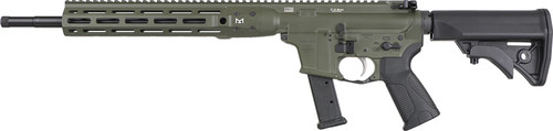 LWRC IC NINE CARBINE 9MM 16" 27RD MAG OD GREEN/BLACK STOCK