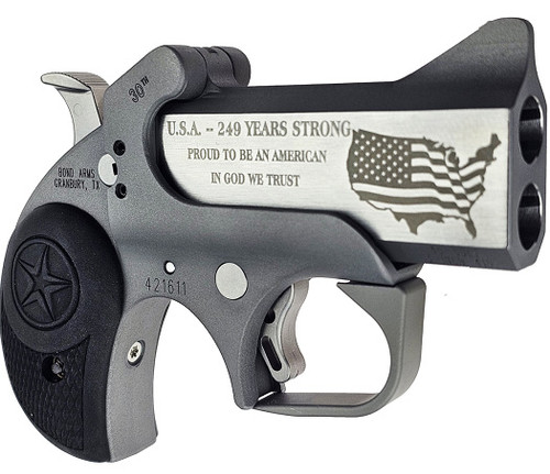BOND ARMS 30TH ROUGH SERIES 45LC/410 3 STAINLESS