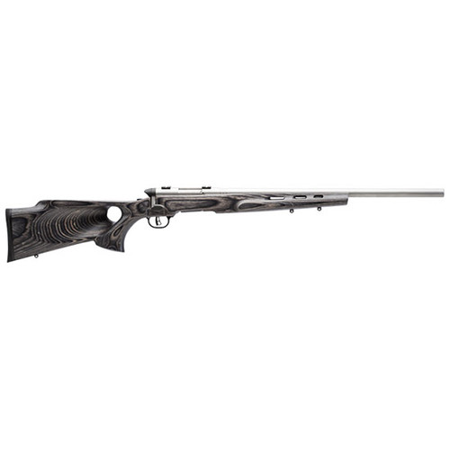 SAVAGE BMAG TARGET 17WSM 22 HVY STAINLESS GREY THUMBHOLE