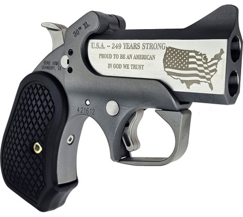 BOND ARMS 30TH XL ROUGH SERIES 45LC/410 3 STAINLESS