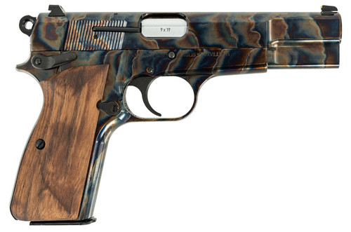 SDS ARMS INGLIS GP-35 9MM 4.7 CASE COLORED WALNUT 15RD