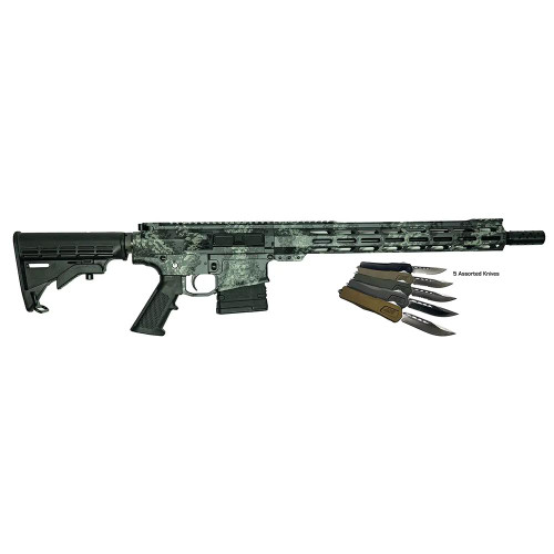 GREAT LAKES AR-15 RIFLE 308 WIN 20RD MAGAZINE 16" BARREL LICHEN