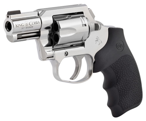 COLT KING COBRA CARRY DAO 357MAG 2 STAINLESS RUBBER