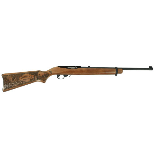 RUGER 10/22 CUSTOM ENGRAVED AMERICAN MADE- FARM CARBINE RIFLE 22 LR 10RD
