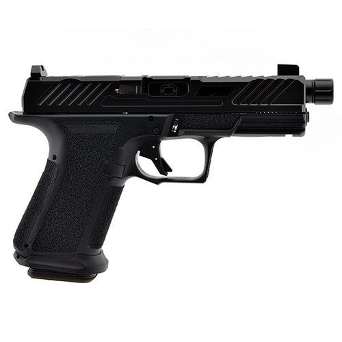 SHADOW SYSTEMS MR920 9MM 4.5 BLACK ELITE OPTIC THREAD BLEM
