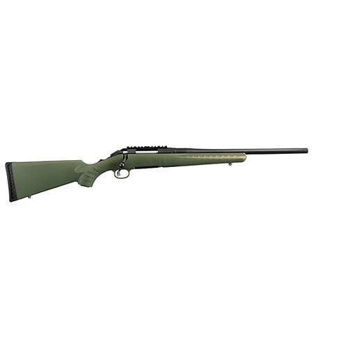 RUGER AMERICAN PREDATOR 308WIN 18 GRN SYNTHETIC RAIL