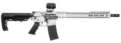 BLACK RAIN SPEC 15 W RED DOT OPTIC 16 BATTLEWORN WHITE