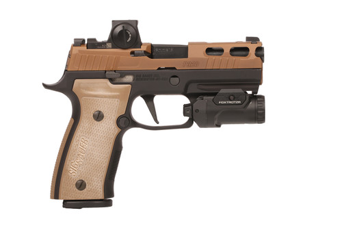 SIG SAUER P320 AXG 2TONE 3.9" FXTR 21+1