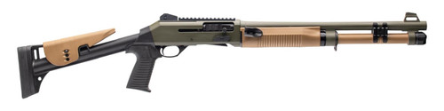 ADAMSON ERMOX XDEFENSE OX 12GA 18.5 TAN OD GREEN X SEMI SG