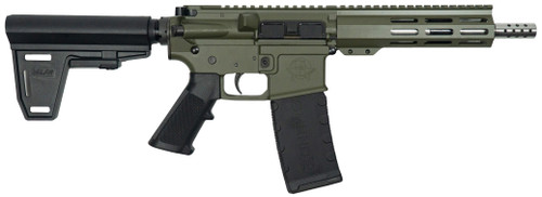 GREAT LAKES AR-15 223WYL 7.5 STAINLESS OD GREEN 30RD