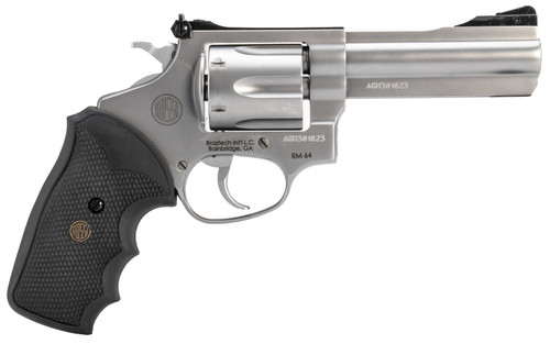 ROSSI RM64 357MAG 4'' STAINLESS GLOSS 6RD