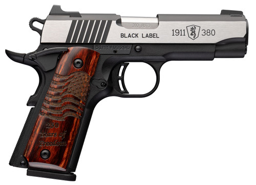 BROWNING 1911-380 BLACK LABEL MEDALLION 250 380ACP 3.6